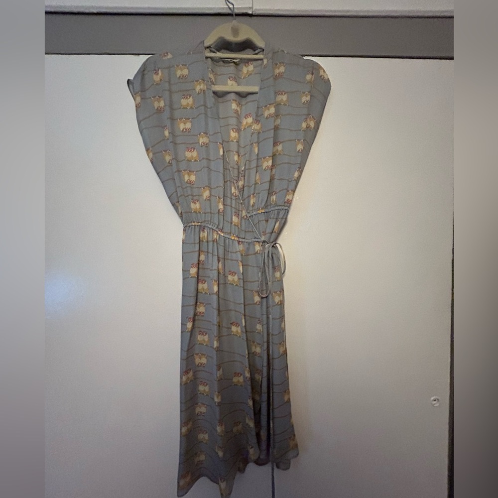 Gorgeous Tucker wrap dress.